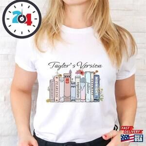T4ylors Music Albums As Books T-Shirt Fun Lover Gift